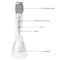 Pyle Pyle Microphone Portable Wireless Karaoke Machine, Mini Handheld Mic with Built-in Speaker PKRK68MC - alternate 6